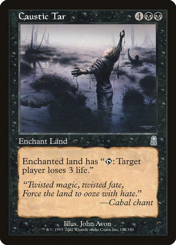 Image for Caustic Tar (122) (Odyssey) - Magic: The Gathering