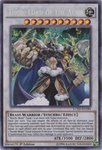 Image for Thor, Lord of the Aesir (LC5D-EN189) (LC05) - YuGiOh