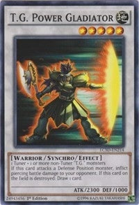 Image for T.G. Power Gladiator (LC5D-EN214) (LC05) - YuGiOh