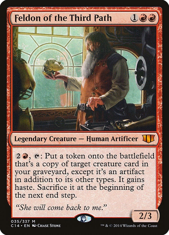 Image for Feldon of the Third Path (35) (Commander 2014) - Magic: The Gathering