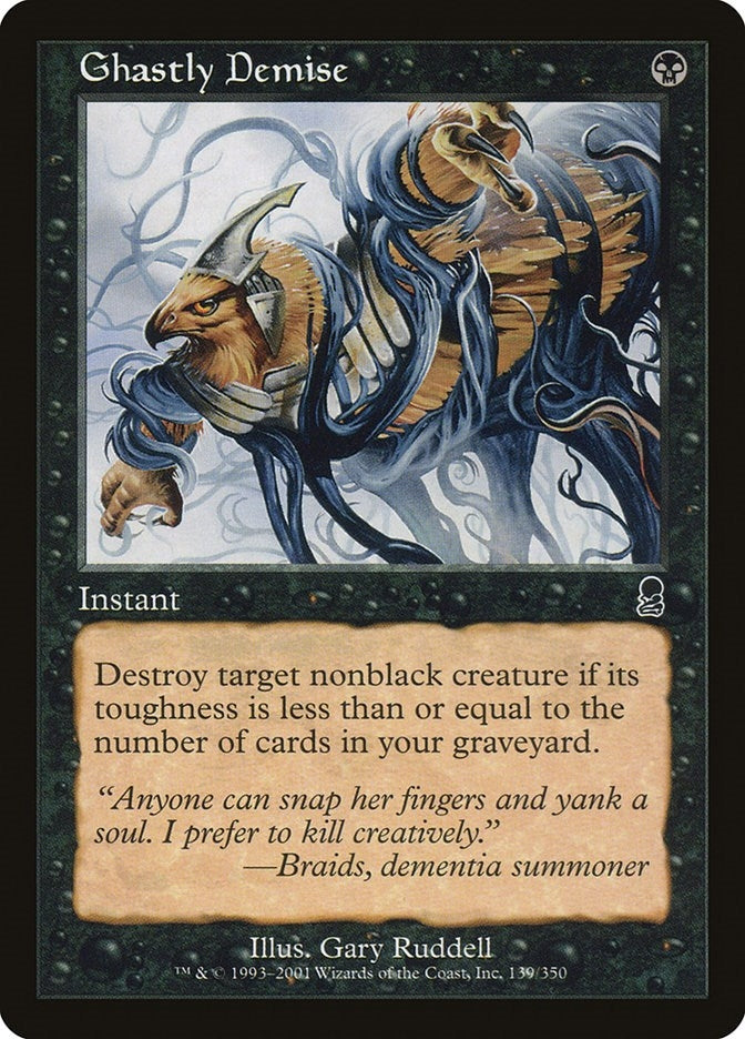 Image for Ghastly Demise (139) (Odyssey) - Magic: The Gathering