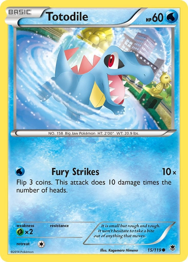 Image for Totodile (15/119) (PHF) - Pokemon