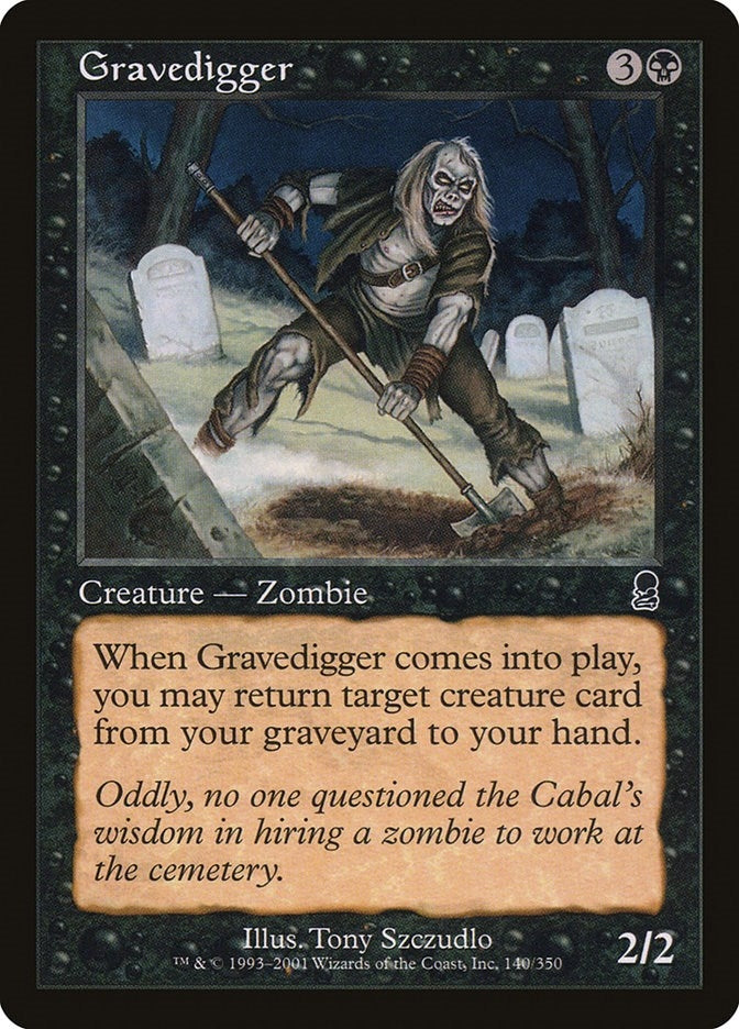Image for Gravedigger (140) (Odyssey) - Magic: The Gathering
