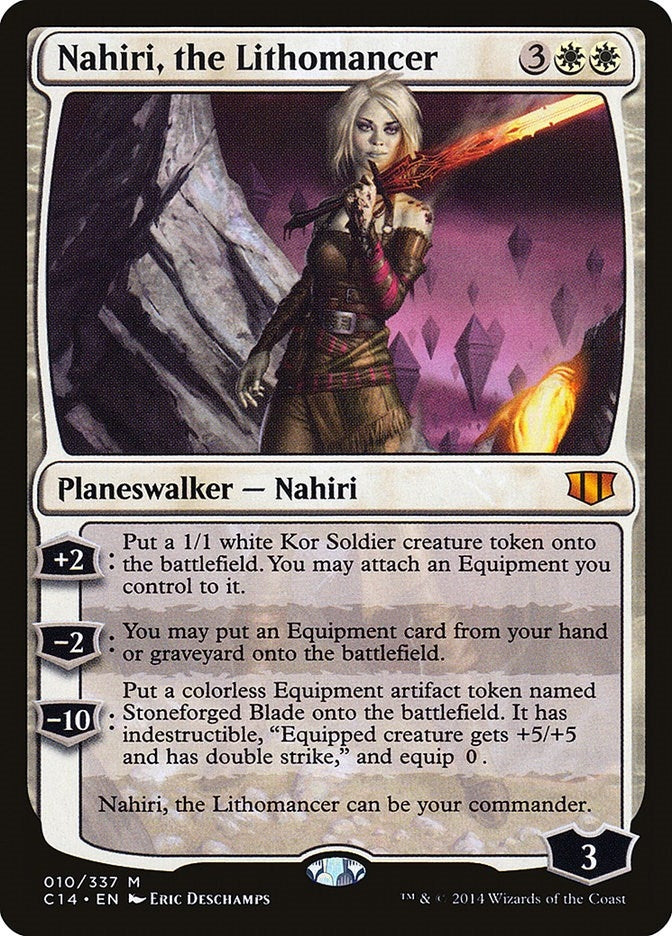 Image for Nahiri, the Lithomancer (10) (Commander 2014) - Magic: The Gathering
