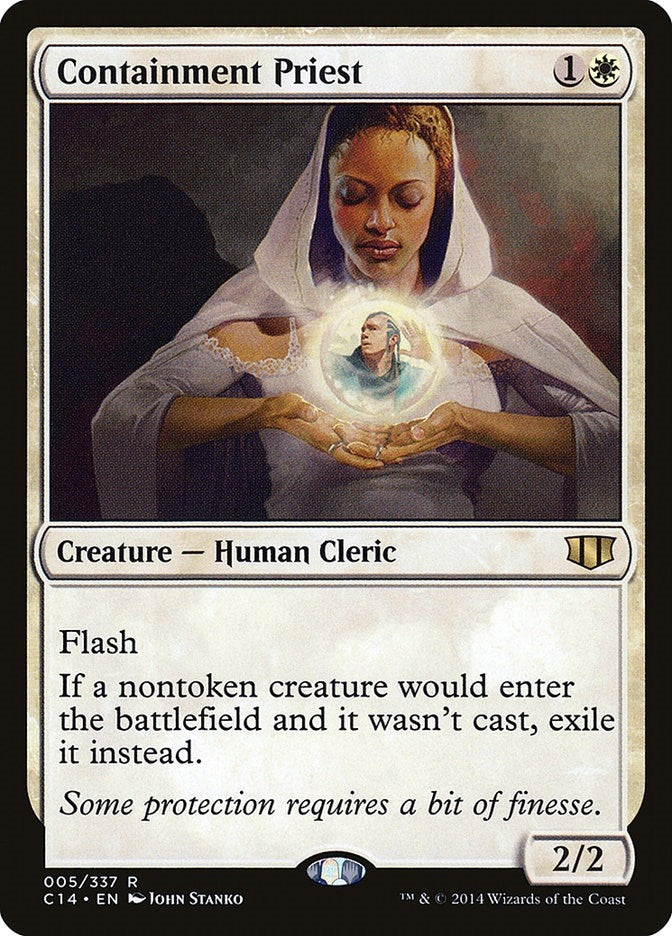 Image for Containment Priest (5) (Commander 2014) - Magic: The Gathering