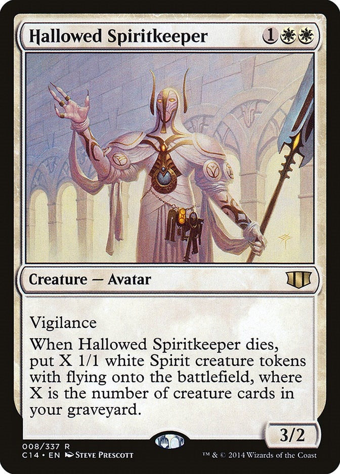Image for Hallowed Spiritkeeper (8) (Commander 2014) - Magic: The Gathering