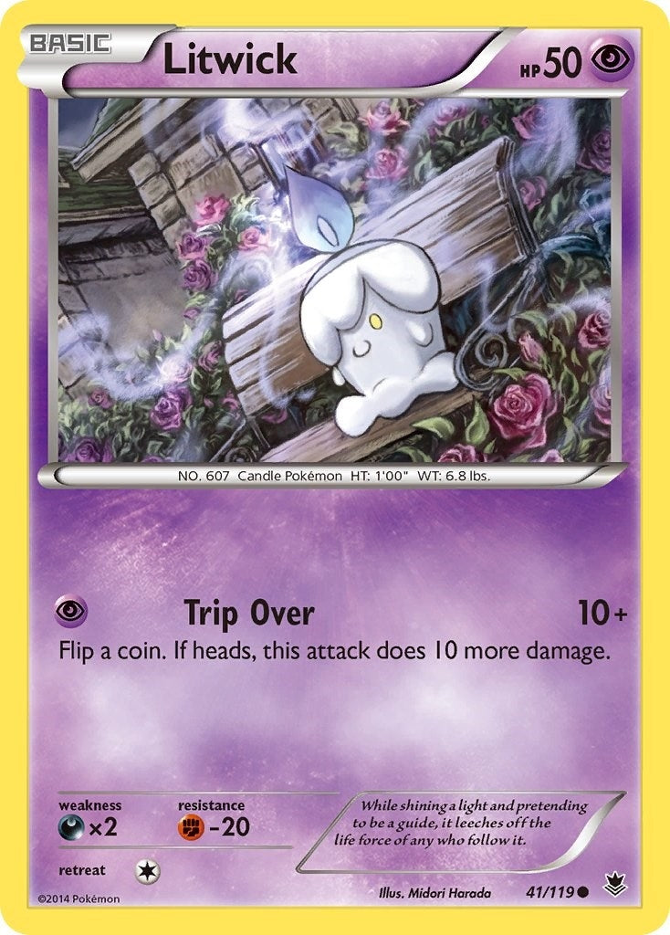 Image for Litwick (41/119) (PHF) - Pokemon