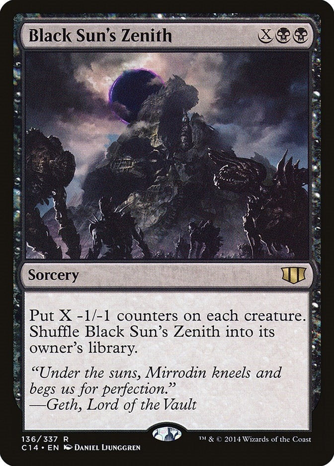 Image for Black Sun's Zenith (136) (Commander 2014) - Magic: The Gathering