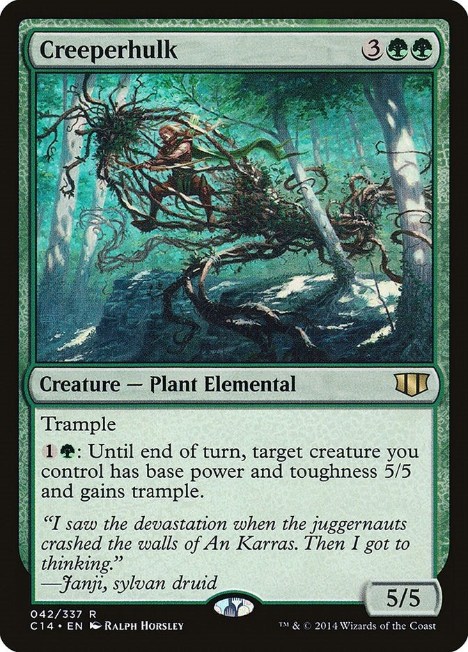 Image for Creeperhulk (42) (Commander 2014) - Magic: The Gathering
