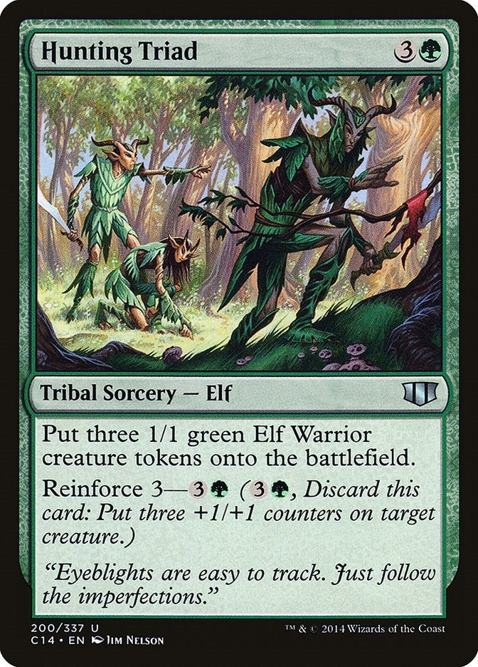 Image for Hunting Triad (200) (Commander 2014) - Magic: The Gathering