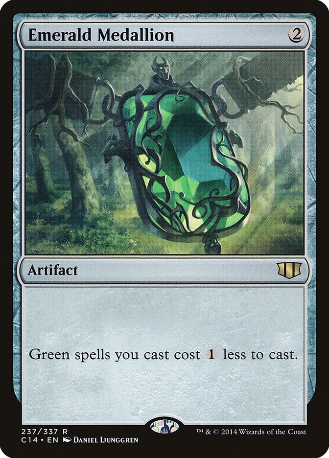 Image for Emerald Medallion (237) (Commander 2014) - Magic: The Gathering
