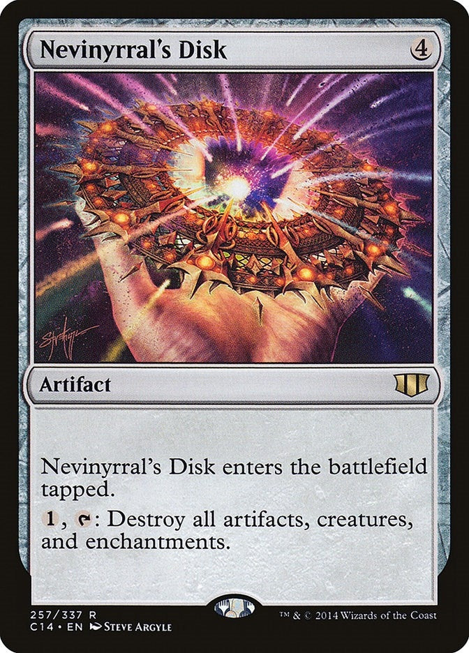 Image for Nevinyrral's Disk (257) (Commander 2014) - Magic: The Gathering