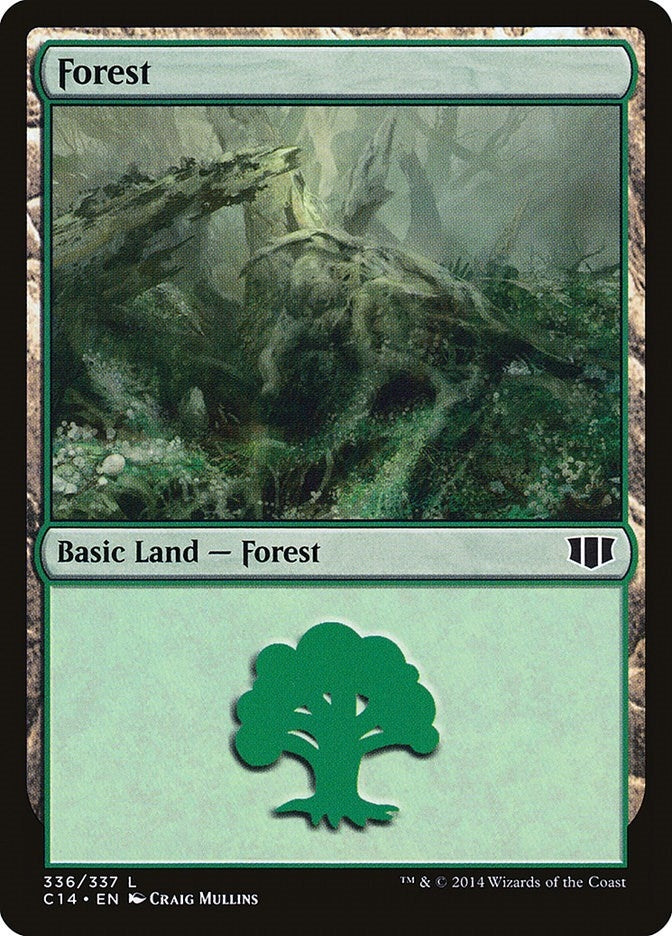 Image for Forest (336) (336) (Commander 2014) - Magic: The Gathering