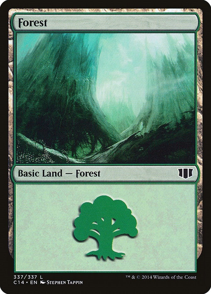 Image for Forest (337) (337) (Commander 2014) - Magic: The Gathering