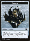 Image for Emblem - Ob Nixilis of the Black Oath // Zombie Double-Sided Token (35 // 16) (Commander 2014) - Magic: The Gathering