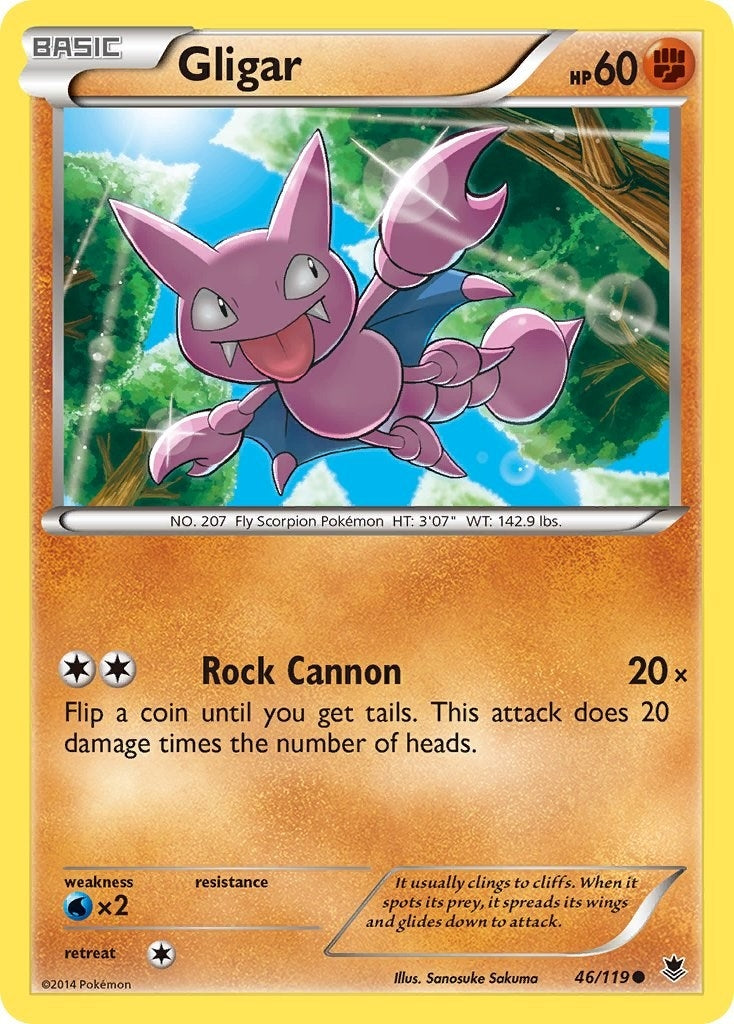 Image for Gligar (46/119) (PHF) - Pokemon