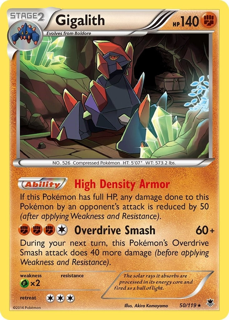 Image for Gigalith (50/119) (PHF) - Pokemon