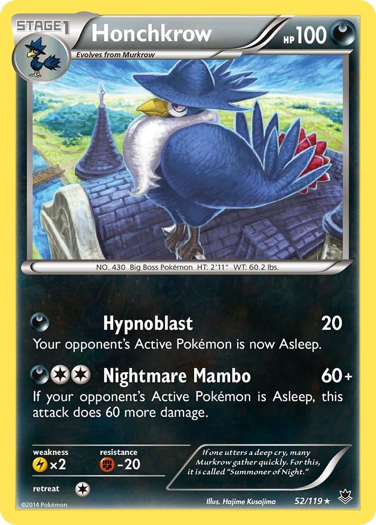 Image for Honchkrow (52/119) (PHF) - Pokemon