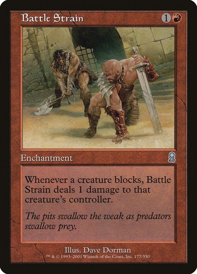 Image for Battle Strain (177) (Odyssey) - Magic: The Gathering