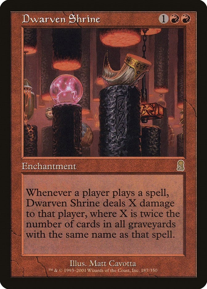 Image for Dwarven Shrine (187) (Odyssey) - Magic: The Gathering