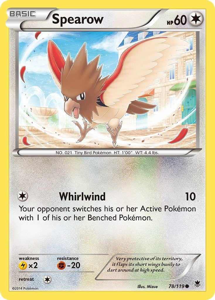 Image for Spearow (78/119) (PHF) - Pokemon