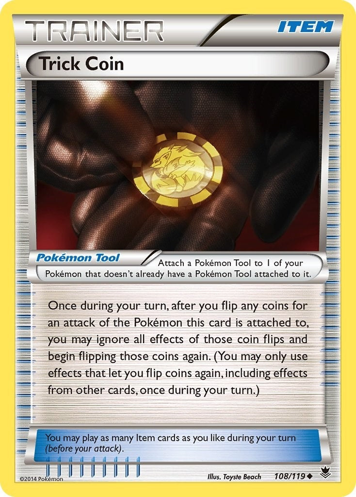 Image for Trick Coin (108/119) (PHF) - Pokemon
