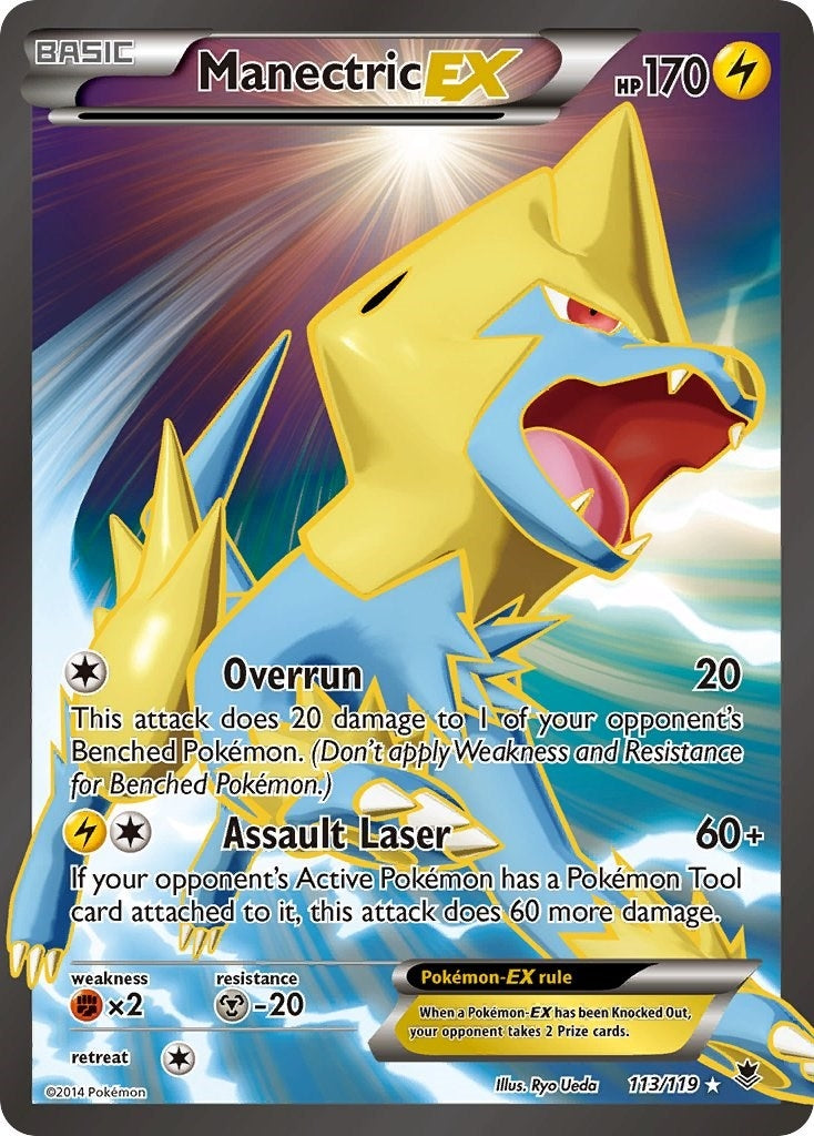 Image for Manectric EX (113 Full Art) (113/119) (PHF) - Pokemon