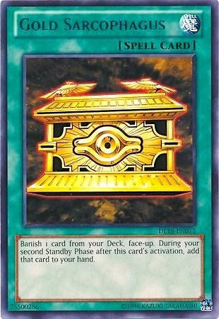 Image for Gold Sarcophagus (Blue) (DL18-EN011) (DL) - YuGiOh