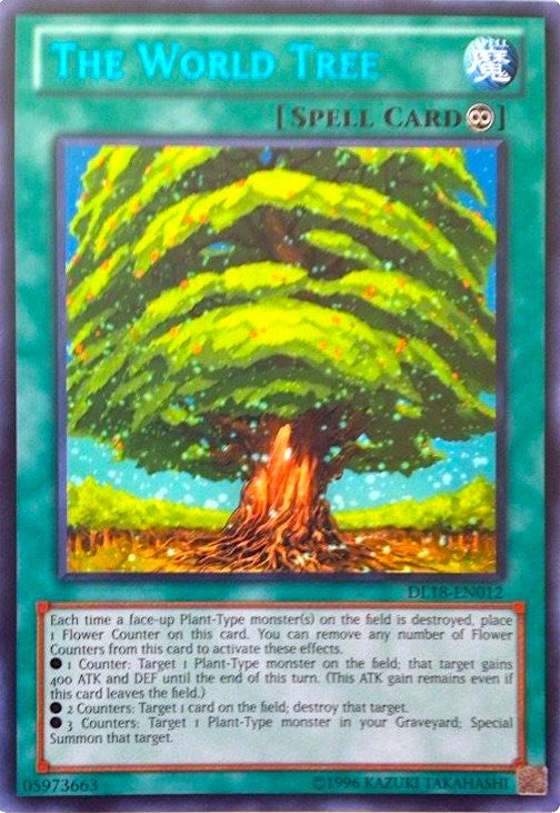 Image for The World Tree (Blue) (DL18-EN012) (DL) - YuGiOh