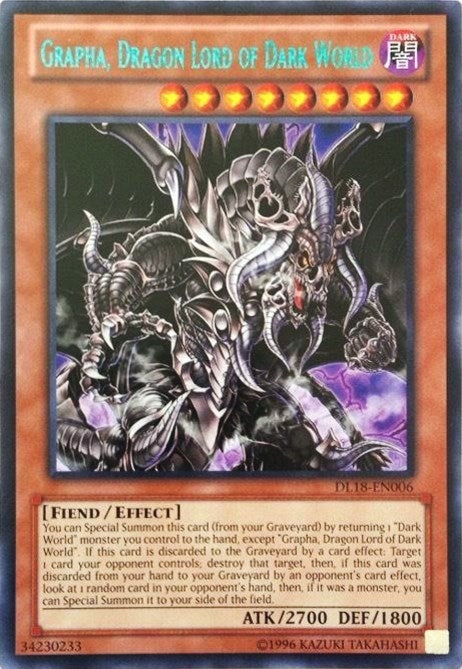 Image for Grapha, Dragon Lord of Dark World (Green) (DL18-EN006) (DL) - YuGiOh