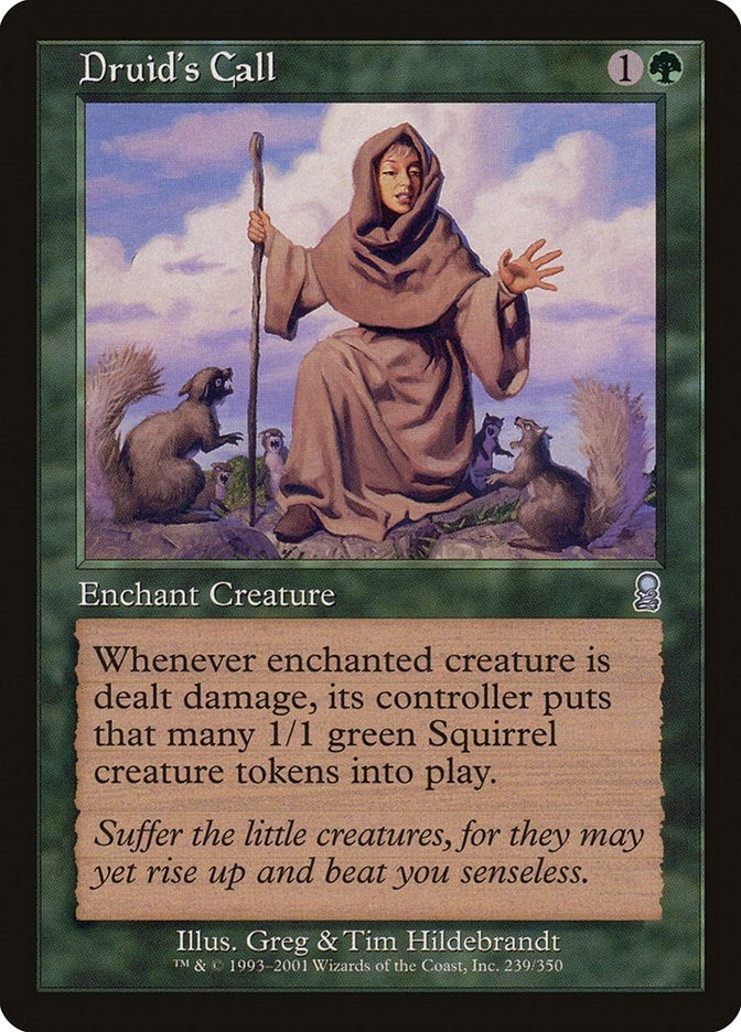 Image for Druid's Call (239) (Odyssey) - Magic: The Gathering