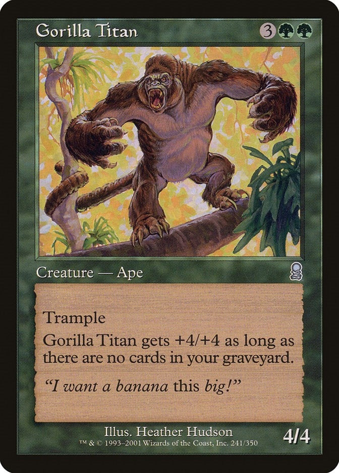 Image for Gorilla Titan (241) (Odyssey) - Magic: The Gathering