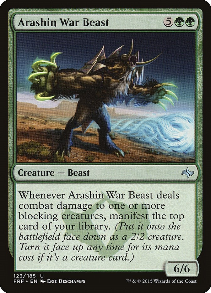 Image for Arashin War Beast (123) (Fate Reforged) - Magic: The Gathering