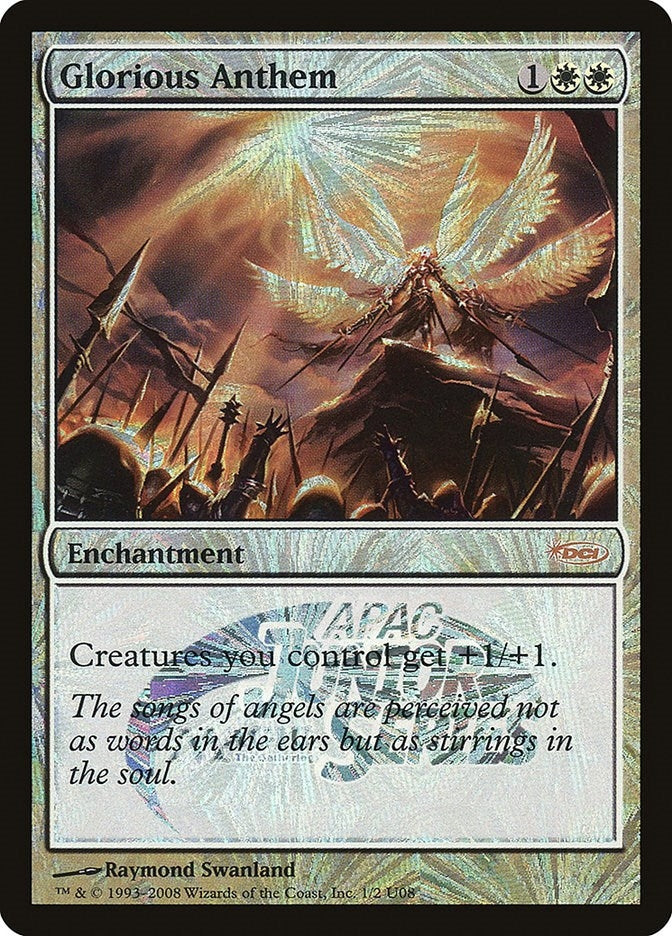 Image for Glorious Anthem (Junior APAC Series) (1) (Junior Series Promos) - Magic: The Gathering