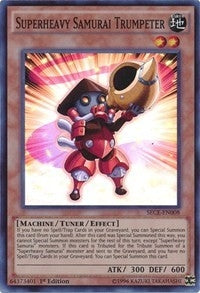 Image for Superheavy Samurai Trumpeter (SECE-EN008) (SECE) - YuGiOh