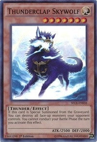 Image for Thunderclap Skywolf (SECE-EN036) (SECE) - YuGiOh