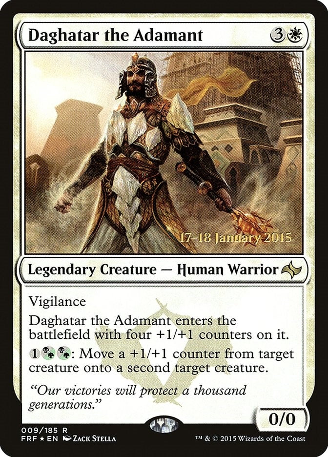 Image for Daghatar the Adamant (9) (Prerelease Cards) - Magic: The Gathering