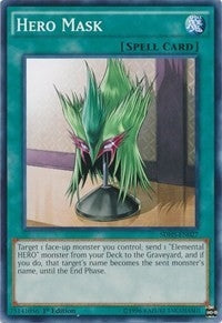 Image for Hero Mask (SDHS-EN027) (SDHS) - YuGiOh