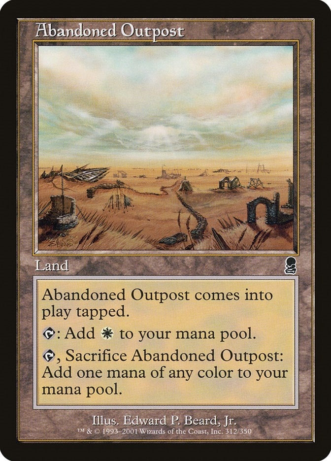 Image for Abandoned Outpost (312) (Odyssey) - Magic: The Gathering