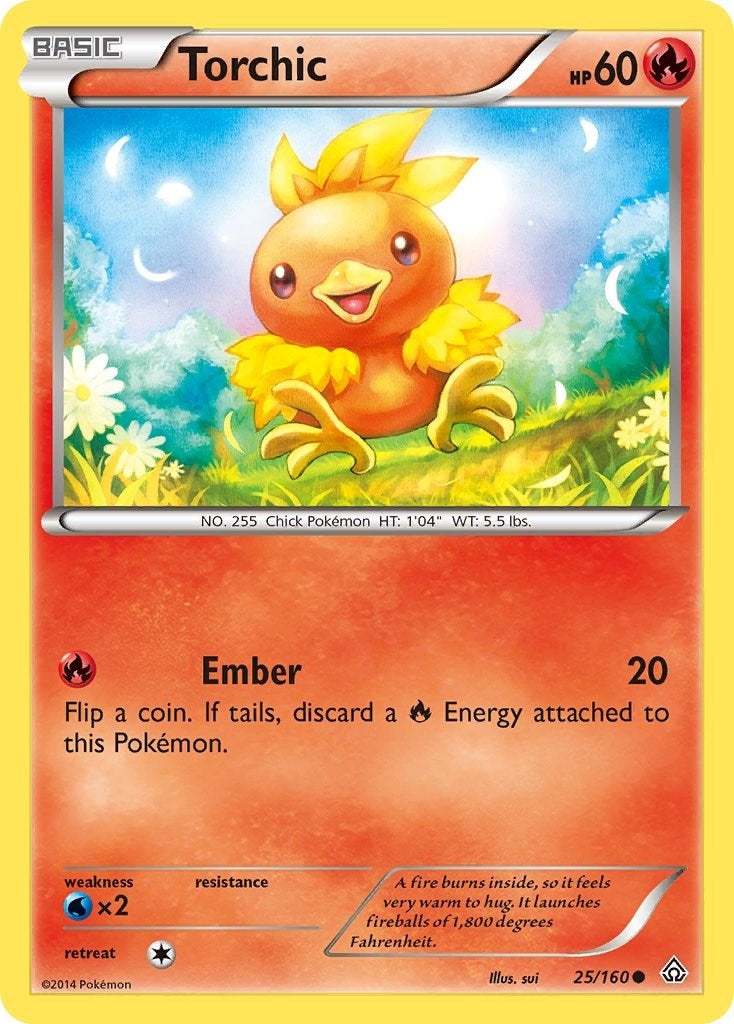 Image for Torchic (25/160) (PRC) - Pokemon
