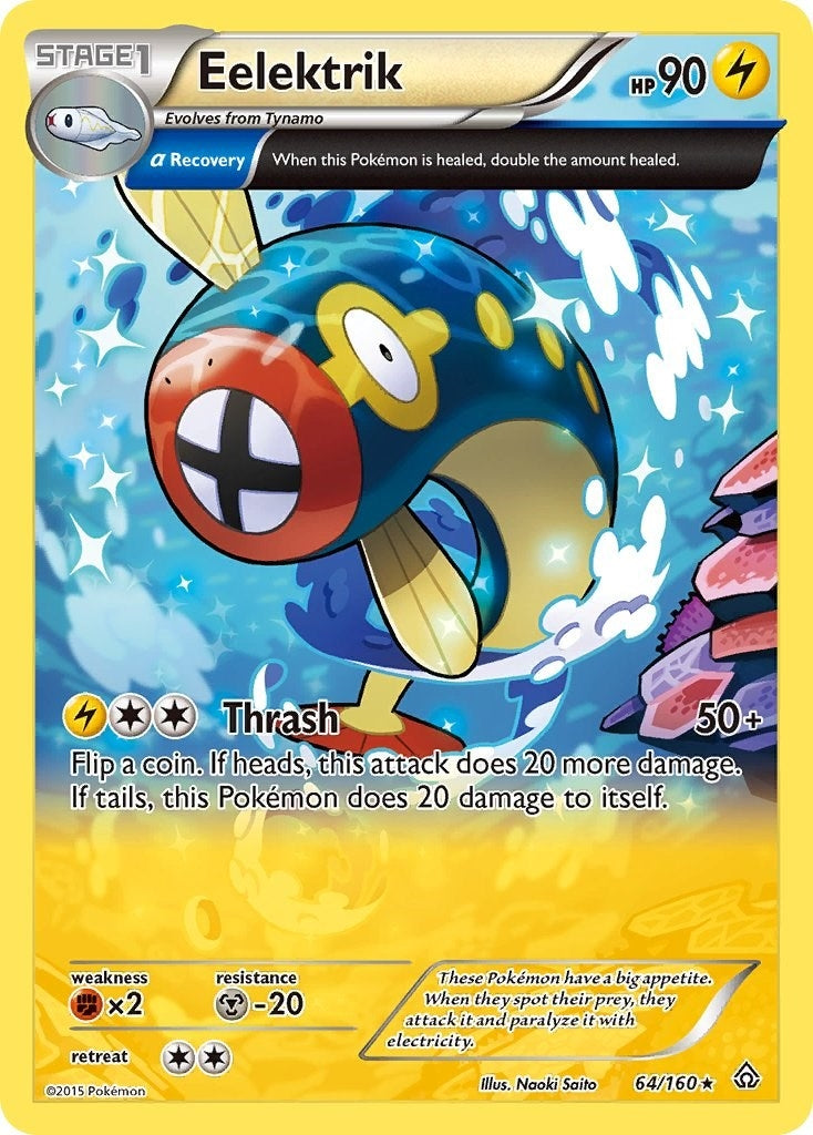 Image for Eelektrik (Alpha) (64/160) (PRC) - Pokemon
