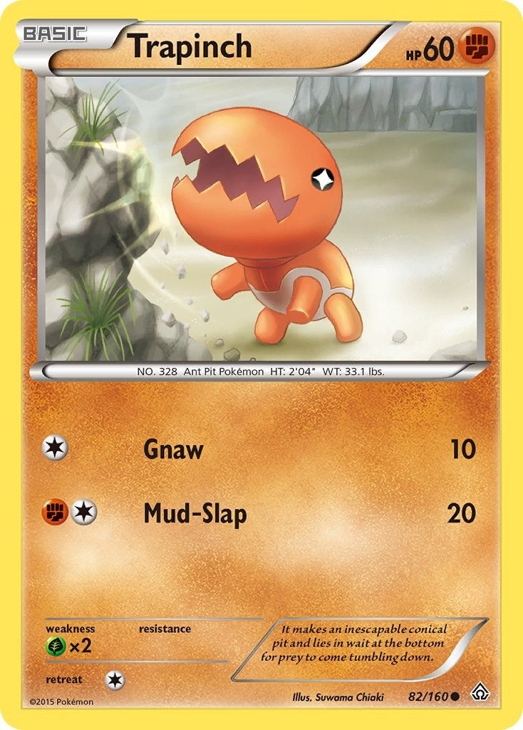 Image for Trapinch (82/160) (PRC) - Pokemon