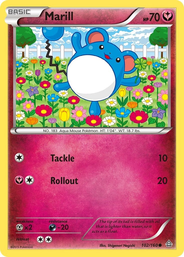 Image for Marill (102/160) (PRC) - Pokemon