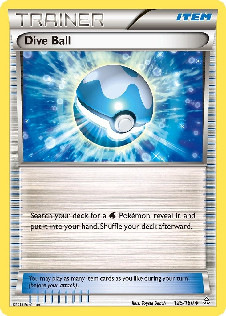Image for Dive Ball (125/160) (PRC) - Pokemon