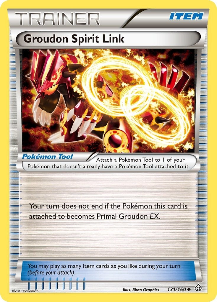 Image for Groudon Spirit Link (131/160) (PRC) - Pokemon