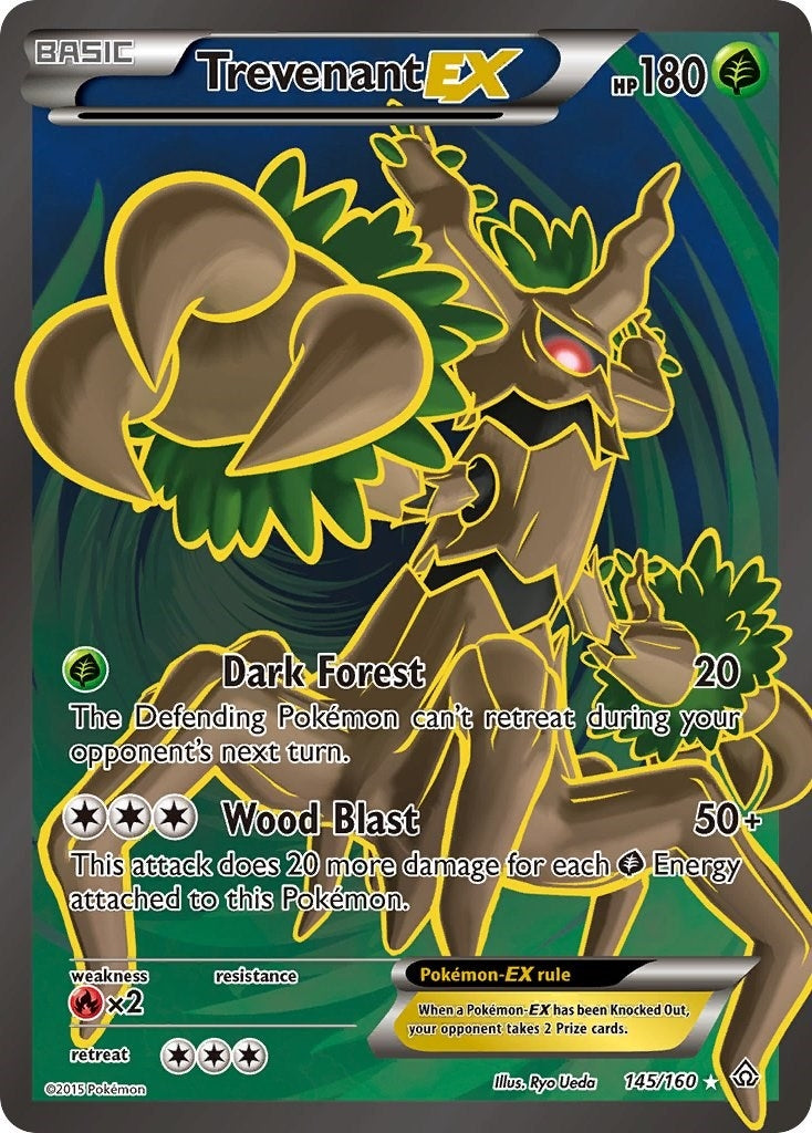 Image for Trevenant EX (145 Full Art) (145/160) (PRC) - Pokemon