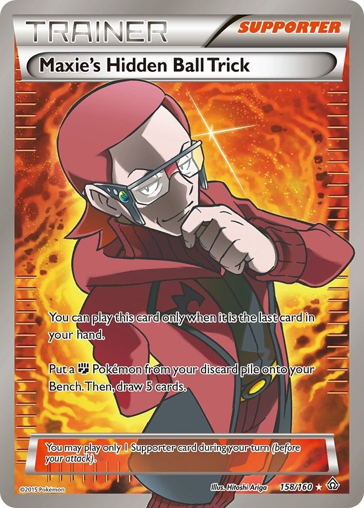 Image for Maxie's Hidden Ball Trick (158 Full Art) (158/160) (PRC) - Pokemon