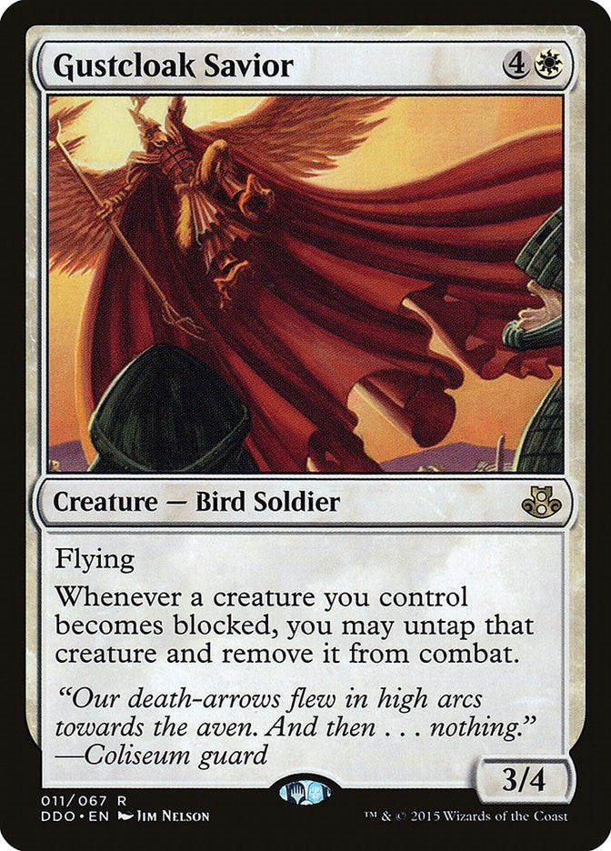 Image for Gustcloak Savior (11) (Elspeth vs. Kiora) - Magic: The Gathering