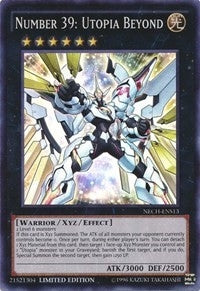 Image for Number 39: Utopia Beyond (SE) (NECH-ENS13) (NECH) - YuGiOh