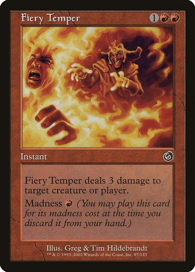 Image for Fiery Temper (97) (Torment) - Magic: The Gathering